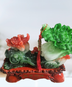 Tỳ Hưu Kéo Bắp Cải Xanh Đậm Size 45 Cm