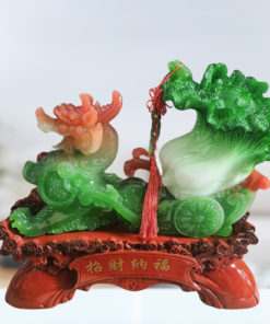 Tỳ Hưu Kéo Bắp Cải Xanh Nhạt Size 45 Cm