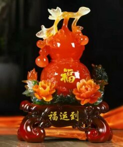 Hồ Lô Phong Thủy - Chiêu Tài Hút Lộc, Biểu Tượng May Mắn Và Bình An - Màu Đỏ