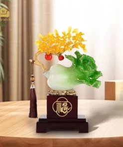 Bức tượng bắp cải Abbraccia Trang trí phong thủy