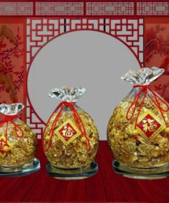 Túi Vàng Trong Nước Phong Thủy - Vật Phẩm Phong Thủy May Mắn