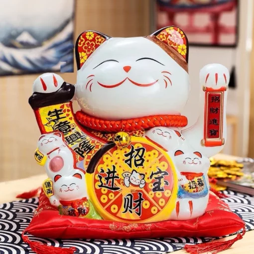 Mèo thần tài, mèo may mắn maneki neko