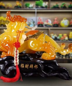 Tượng Tỳ Hưu Yên Vàng - Màu Vàng