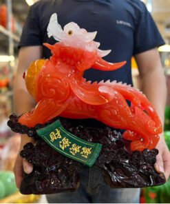 Tượng Tỳ Hưu Phong Thủy - Màu Đỏ