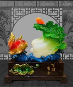 Tượng Bắp Cải Cá Chép Và Thiềm Thừ