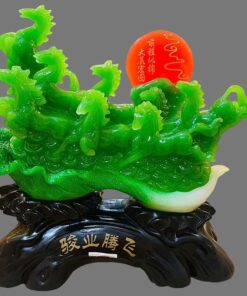 Tượng Bát Mã Lá Cải - màu xanh