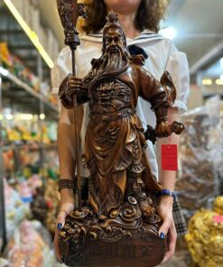 Tượng Quan Công Giả Gỗ - Size Nhỏ