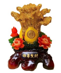 Tượng Bắp Cải Mẫu Đơn Phong Thủy