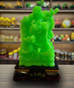 Tượng Phật Di Lặc Bích Ngọc Ban Đêm Tự Phát Sáng - Đế Rồng