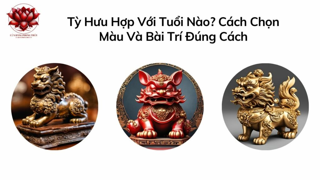 Tỳ Hưu Hợp Với Tuổi Nào? Cách Chọn Màu Và Bài Trí Đúng Cách