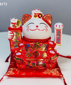 Mèo Thần Tài Vẫy Tay Khai Vận Phát Tài