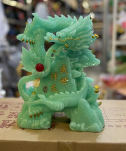 Tượng Rồng Nhả Ngọc 34x25cm