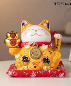 Mèo Thần Tài Vẫy Tay Vạn Phát Cao 25cm