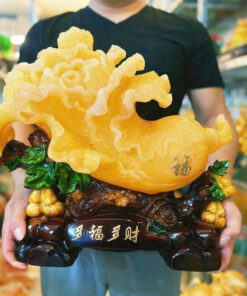 Tượng Bắp Cải Vàng Hồ Lô