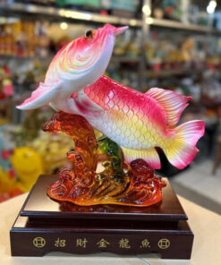 Tượng Cá Rồng Huyết Long