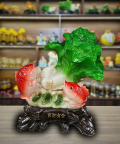 Tượng Song Ngư Bắp Cải