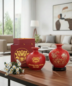 Bình Hút Lộc In Logo – Quà Tặng Phong Thủy