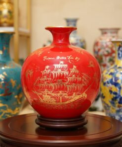 Bình Hút Lộc Thuận Buồm Xuôi Gió Màu Đỏ