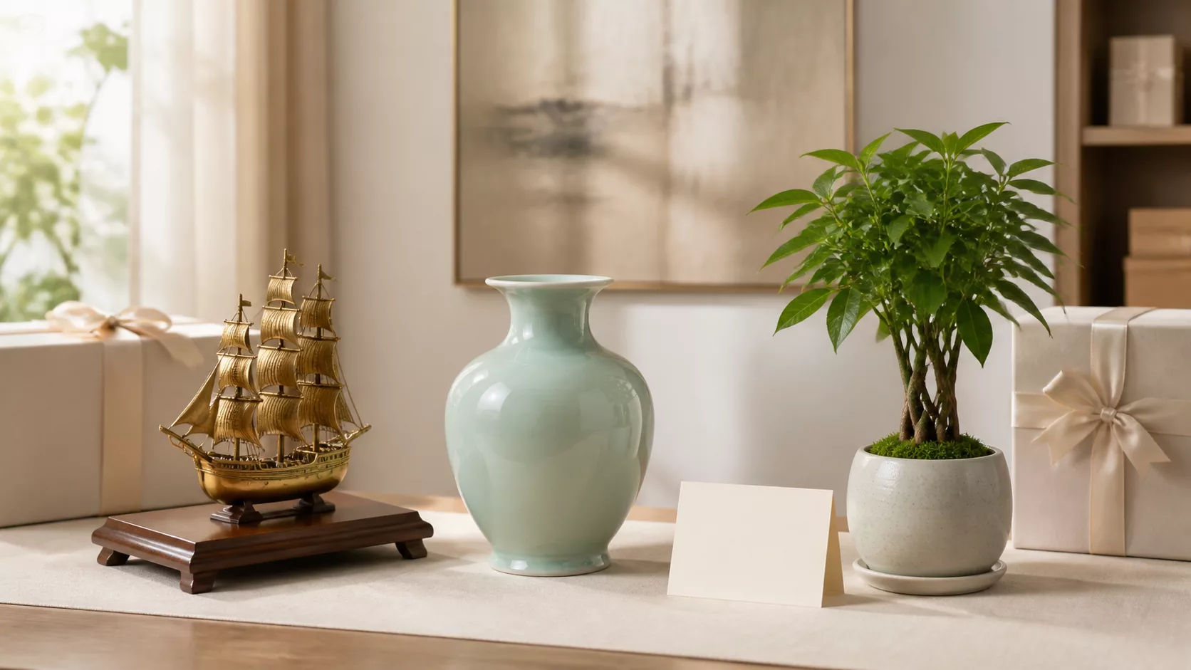 Ba gợi ý quà tặng phong thủy cho dịp khai trương