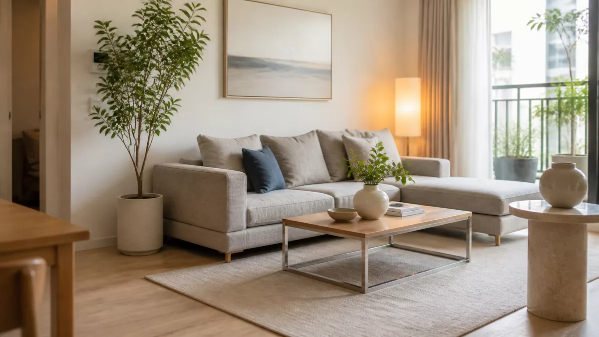 Ứng dụng ngũ hành trong phòng khách hiện đại